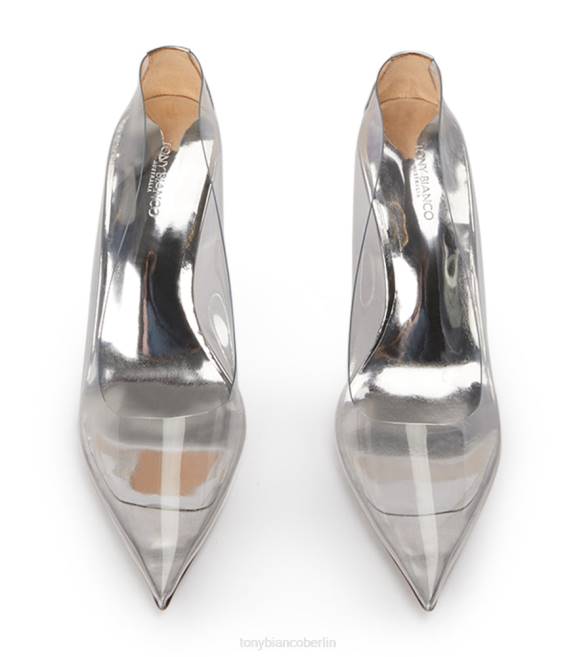 Pumps | de Tony Bianco Frauen Dolly-Heels klares Vinylit/Silber 4624334